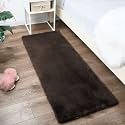 Luxe Home Rabbit Fur Soild RunnerSuper Soft