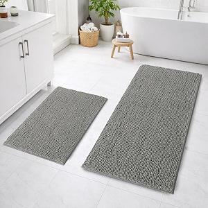 LUXEHOME International Bath Mats for Bathroom Anti