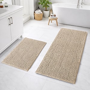 LUXEHOME International Bath Mats for Bathroom Anti