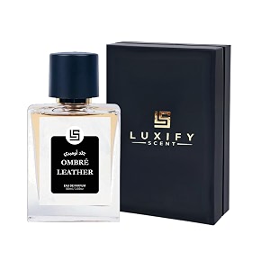ombre leather perfume  leather amber amp jasmine leather  lab recreated version with 30 concentration  unisex long lasting fragrance  luxury gift pack  eau de parfum - 169oz