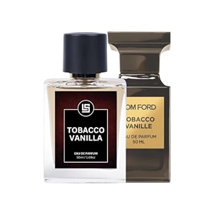 luxify scent tobacco vanilla perfume  notes of tabacum leaf tonka bean amp vanilla  lab recreated version with 30 pure oil concentration  unisex long lasting fragrance  luxury gift pack  edp 169oz  50ml