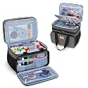 LUXJA Large Sewing Organizer with Many Compartments, Gray