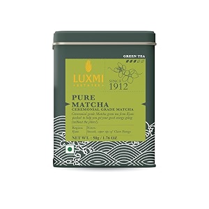 luxmi estates ceremonial japanese matcha 50g pack  authentic japanese matcha green tea powder  pure ceremonial grade  antioxidant-rich superfood  boosts energy focus amp metabolism  authentic zen tea experience
