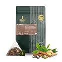 LUXMI Estates Masala Chai 50 Tea Bags (100 Gm) Pack | Chai Adda-Bari | Certified Organic Black Tea | Strong, Robust &amp; Aromatic Masala Chai | Resealable, Zipper Pouch | Indian Spice Chai Tea