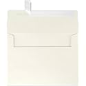 LUXPaper A7 Invitation Envelopes | Peel & Press | 5 1/4" x 7 1/4" | Quartz Metallic | 80lb. Text | 50 Qty