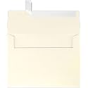LUXPaper A7 Invitation Envelopes | Peel & Press | 5 1/4" x 7 1/4" | Champagne Metallic | 80lb. Text | 250 Qty