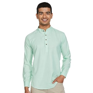 Luxrio Kurta for Men Cotton Blend Short