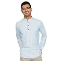 Luxrio Men39s Cotton Blend Solid Slim Kurta