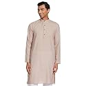 Luxrio Men's Cotton Blend Solid Regular Fit Kurta