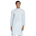 Luxrio Men's Cotton Blend Solid Regular Fit Kurta