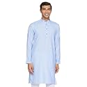 Luxrio Men's Cotton Blend Solid Regular Fit Kurta