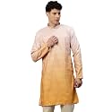 Luxrio Men39s Ombre Shaded Sequence Self Embroidered