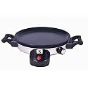 Luxuria Sanghvi Pizza/Roti/Uthappam Electric Maker - 1000 Watts, Black