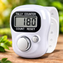 Luxurium decor Multi Use Finger Counter for Pooja, Meditation, Finger Ring Tasbih, Mantra Jaap Digital Tally Counter