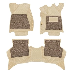 7d car floor mat for mercedes-benz a-class a 180  beige