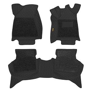 premium 7d car floor mat for merc benz gle  black black