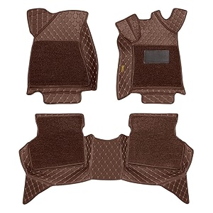 premium 7d car floor mat for merc benz glc-220 2022  coffee coffee