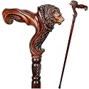 Luxury Handmade Wooden Walking Cane – Premium Carved Solid Wood, Ergonomic Comfort Grip, Designer Canes for Men &amp; Women, Elegant Fashionable Walking Stick 36