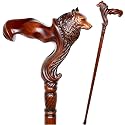 Luxury Handmade Wooden Walking Cane – Premium Carved Solid Wood, Ergonomic Comfort Grip, Designer Canes for Men & Women, Elegant Fashionable Walking Stick 36