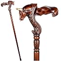 Luxury Handmade Wooden Walking Cane – Premium Carved Solid Wood, Ergonomic Comfort Grip, Designer Canes for Men &amp; Women, Elegant Fashionable Walking Stick 36