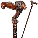 Luxury Handmade Wooden Walking Cane – Premium Carved Solid Wood, Ergonomic Comfort Grip, Designer Canes for Men &amp; Women, Elegant Fashionable Walking Stick 36