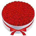 Perfectione Roses 100 Preserved Roses in Velvet Box, Flowers for Delivery