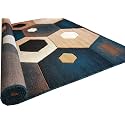 Luxury Shag Area Rug 6x8 Feet – Ultra Soft 1 Inch Thick Carpet for Living Room &amp; Bedroom – Anti-Slip, Durable &amp; Easy-Care Floor Rug