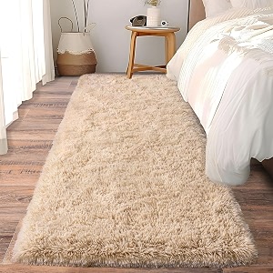 Luxury Shaggy Carpet Solid Plain Fluffy Fur