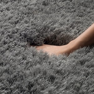 Luxury Shaggy Carpet Solid Plain Fluffy Fur