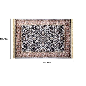 Luxury Silk Carpet 4 x 6 FEET