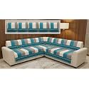 Luxury Sofa Cover L Shape 5 Seater