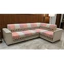 Luxury Sofa Cover L Shape 5 Seater