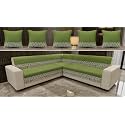 Luxury Sofa Cover L Shape 5 Seater