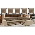 Luxury Sofa Cover L Shape 5 Seater