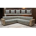 Luxury Sofa Cover L Shape 5 Seater