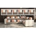 Luxury Sofa Cover L Shape 6 Seater