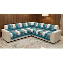 Luxury Sofa Cover L Shape 6 Seater