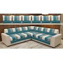 Luxury Sofa Cover L Shape 6 Seater