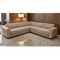 Luxury Sofa Cover L Shape 7 Seater
