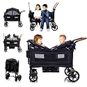 MRZLB Luxury Wagon Stroller for 2 Kids & Cargo-Lightweight Travel Stroller