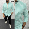 LUXURYCROWN Men Printed Casual Multicolor Shirt