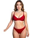 LUXZII Women39s Non-Padded Bra amp High-Waist Panty