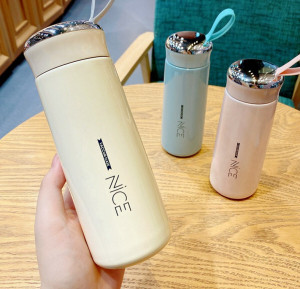 LUZAX Nice Glass Water Bottle With Vacume