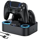 LVFAN Dual Controller Charger Station for PS5 Controllers