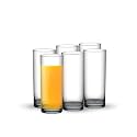 Tableware Large Juice/Water/Beverage Round Glass| Pack of 6- (White 355)