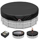 LXKCKJ 6 Ft Pool Cover for Above