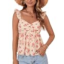 LYANER Women's Sleeveless Casual Tank Tops