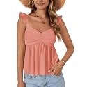 LYANER Women's Sleeveless Casual Tank Tops