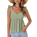 LYANER Women's Sleeveless Casual Tank Tops