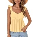 LYANER Women's Sleeveless Casual Tank Tops
